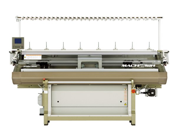 The MACH2SIR from Shima Seiki is ideal for the production of intarsia knitwear