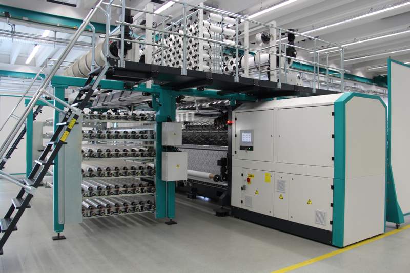 The new TL 79/1/36 Fashion machine is capable of producing innovative Textronic lace 