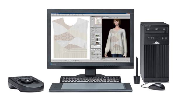 Shima Seiki's SDS-ONE APEX3 3D design system