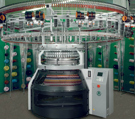 Circular knitting machinery