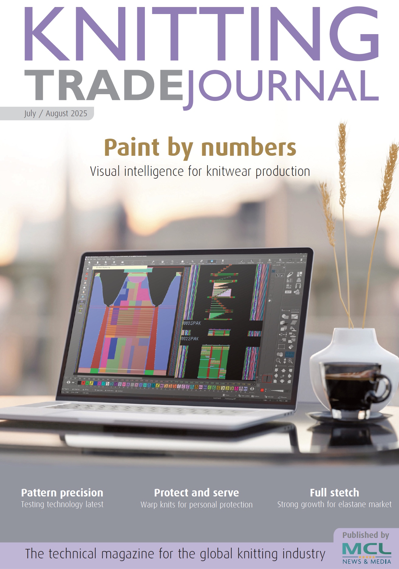 Knitting Trade Journal Front Cover Issue 72